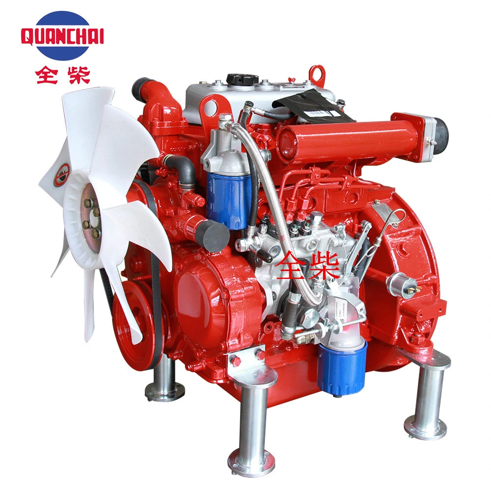 Four Storkes Forged Steel Diesel Engine for Generator/ Diesel Generator / Diesel Power Generator with Fan and Radiator