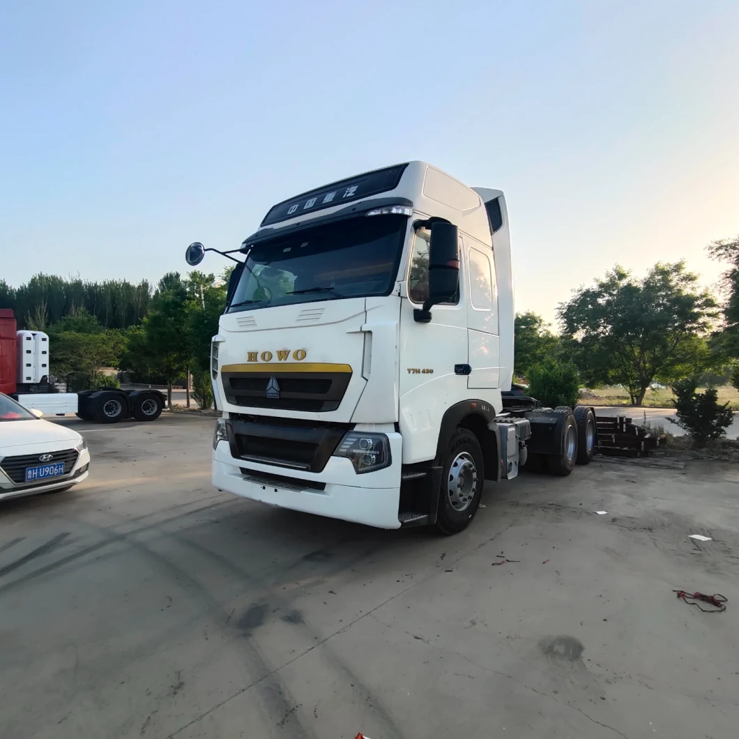 Boutique Sinotruk HOWO T7 Used Tractor Truck Gas Tractor Truck Used T7 CNG Tractor Truck for Sale at Low Price
