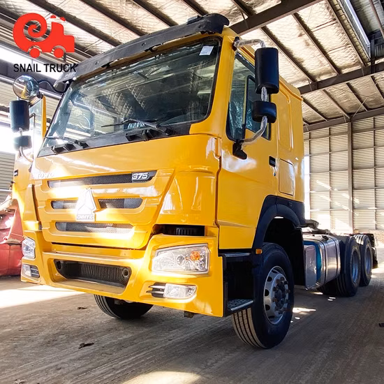Heavy Duty Sinotruk HOWO 336/371/420HP 6X4/8X4 10/12 Wheeler Used Tractor Head Cargo Truck for Sale