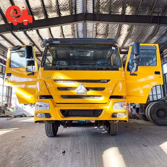 Heavy Duty Sinotruk HOWO 336/371/420HP 6X4/8X4 10/12 Wheeler Used Tractor Head Cargo Truck for Sale