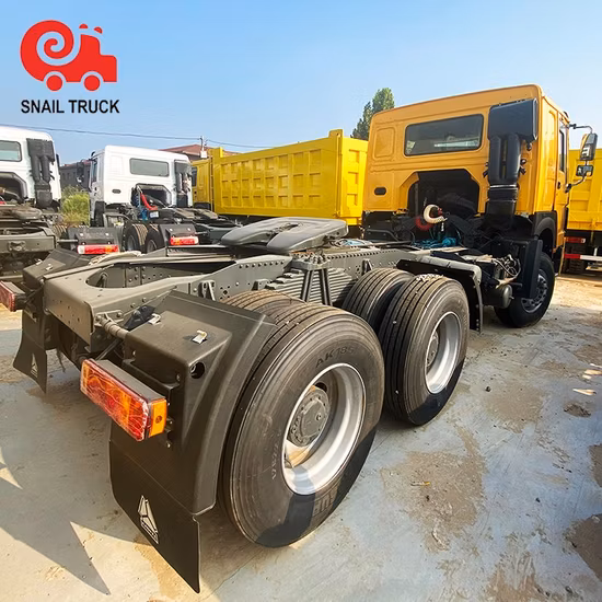 Heavy Duty Sinotruk HOWO 336/371/420HP 6X4/8X4 10/12 Wheeler Used Tractor Head Cargo Truck for Sale