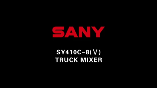 Sany Sy308c-8 (R Dry) 8m3 Configurations élevées Camion malaxeur à béton Prix de la machine de construction pour la vente