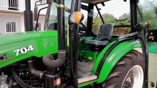 Machines agricoles Mini tracteur compact polyvalent 50HP 60HP 70HP 4WD Tracteurs agricoles agricoles