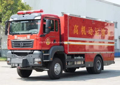 Tout nouveau véhicule de transport d'équipement de sauvetage Sitrak 4X4
