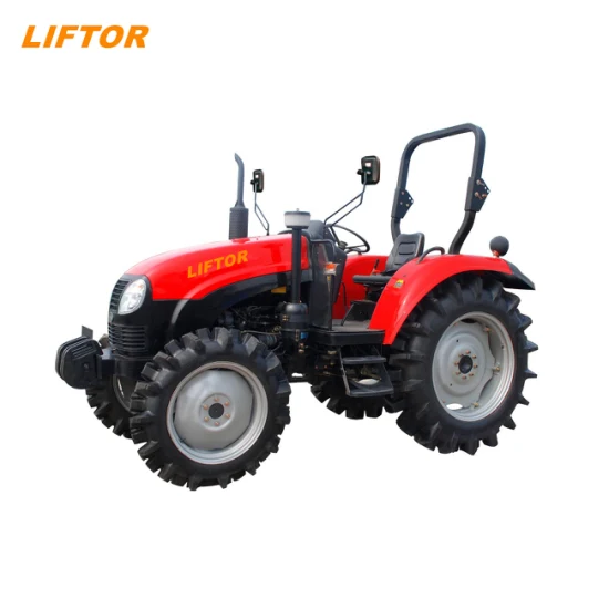 Liftor/Foton/Yto/Kubata 20/60HP 604 timon électrique rotatif à main prix compact mini petit tracteur ferme marche jardin machines agricoles tracteur