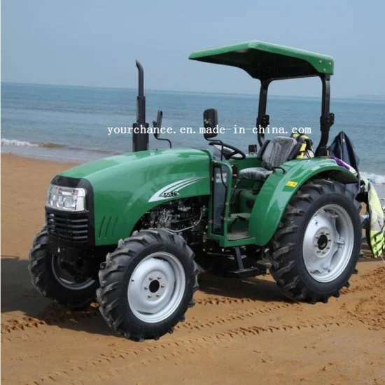 Hot Sale Dq554 55HP 4WD tracteur de ferme de roue agricole petit mini tracteurs compacts Graden avec certificat ISO Ce Pvoc Coc du fabricant d'usine de tracteur