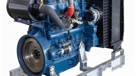 Moteur diesel en acier forgé à quatre cigognes pour générateur/ générateur diesel / groupe électrogène diesel avec ventilateur et radiateur