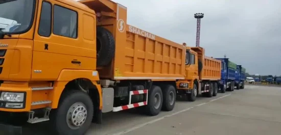 Camion-benne Shacman Rhd et LHD M3000 Diesel ou Ng 8X4