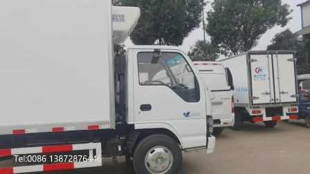 Le Japon Isuzu 600p 4X2 Type 5tonnes 6 tonnes camion de crème glacée réfrigéré