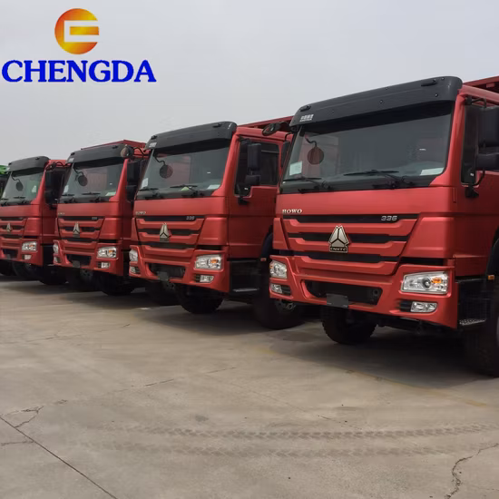 Camions d'occasion lourds Nouveau Sino Sinot Camion HOWO Beiben Dongfeng Shacman Foton 6X4 Dumper Benne basculante Camion à benne basculante