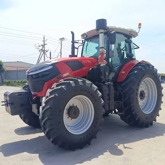 Tracteur agricole de haute qualité 280HP Tracteur à roues lourdes avec cabine de luxe