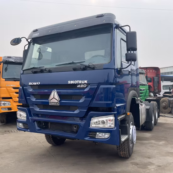 400HP lourd 430HP nouveau 10 Wheeler Weichai Engine 50ton camion tracteur HOWO