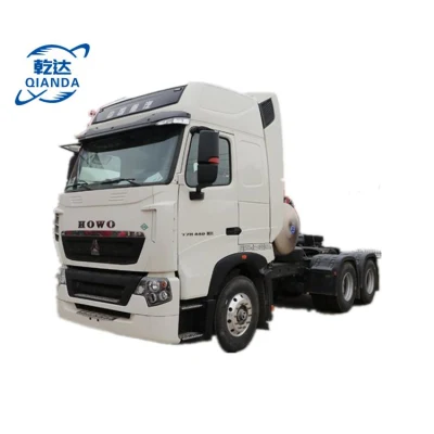 Boutique Sinotruk HOWO 6*4 Camion Tracteur GNC HOWO A7 T7 6*4 Camion Tracteur GNC