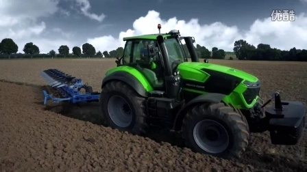 Tracteur Deutz-Fahr 4WD Rops tracteur de ferme agricole à moteur diesel