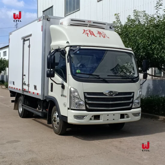 La Chine Sinotruk/HOWO 4X2 transporteur de 5 tonnes congélateur Cargo Van de refroidissement/lumière/camion/nourriture/congélateur/réfrigérateur véhicule/camion Prix pour réfrigéré/congélation/boîte