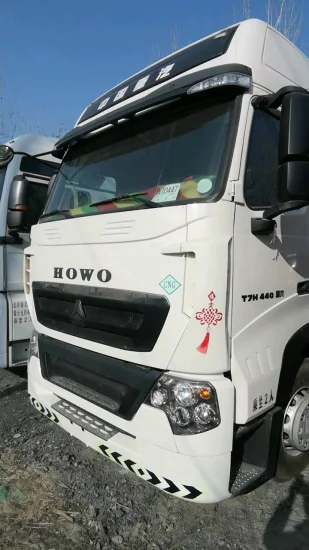 Camion tracteur HOWO A7 T7 CNG Euro 5 d'occasion ou neuf camion tracteur 6*4 en Ouzbékistan