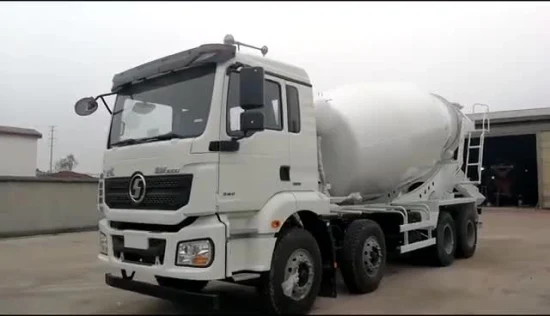 Commerce de gros 6X4 340HP 8m3 ​​camion malaxeur à béton de ciment, Hino Shacman Dongfeng 6m3 8m3 9m3 10m3 12m3 18m3 camion malaxeur à ciment à vendre