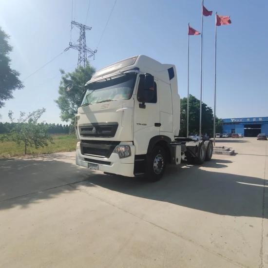 Le fabricant chinois vend un camion tracteur Howot7 de haute qualité 6 * 4CNG à bas prix