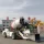 Individu de tambour de mélangeurs concrets de camion de puissance diesel chargeant le mélangeur concret