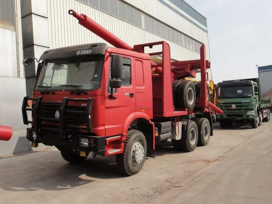 Camion de transport de bois long Véhicule de transport d'exploitation forestière à vendre